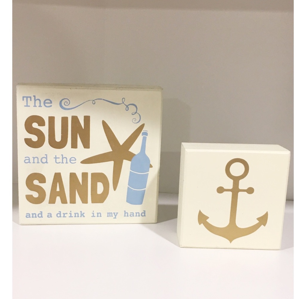 Collins Painting Box Signs Beach Set